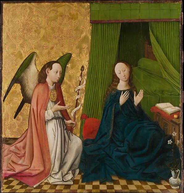 The Annunciation, by South Netherlandish Painter