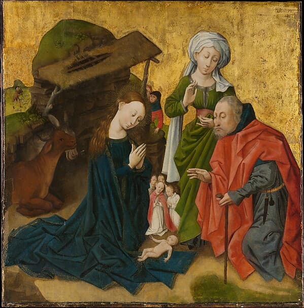 The Nativity, by South Netherlandish Painter