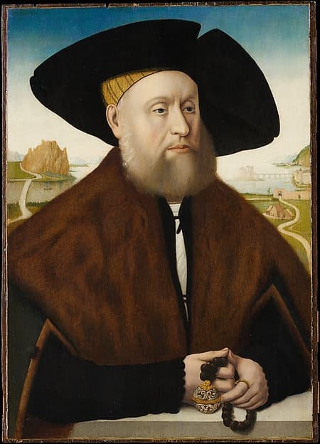 Heinrich(?) vom Rhein zum Mohren (1477–1536), by Conrad Faber von Creuznach