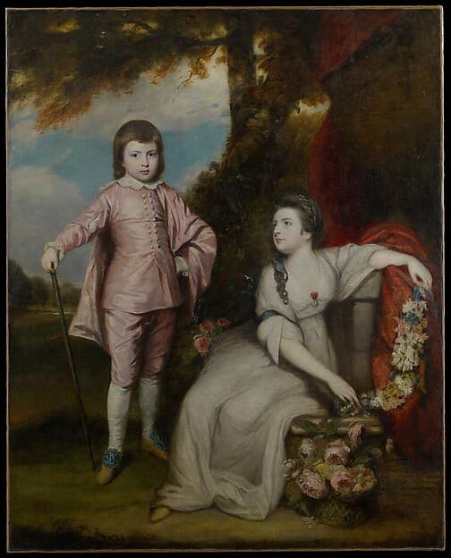 George Capel, Viscount Malden (1757–1839), and Lady Elizabeth Capel (1755–1834), by Sir Joshua Reynolds