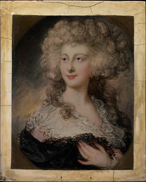 Anne Elizabeth Cholmley (1769–1788), Later Lady Mulgrave, by Gainsborough Dupont