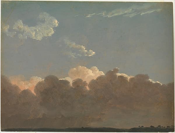 Cloud Study (Distant Storm), by Simon Denis