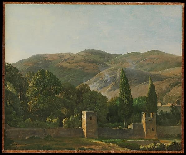 Fortified Wall at Tivoli, by Simon Denis
