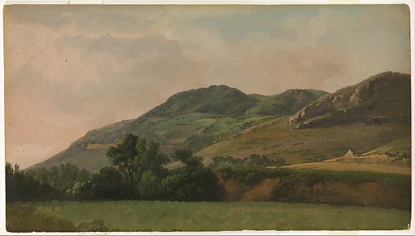 Mountainous Landscape at Tivoli, by Simon Denis