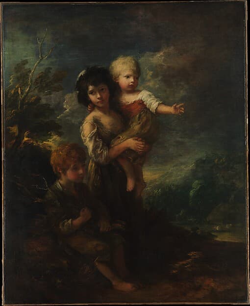 Cottage Children (The Wood Gatherers), by Thomas Gainsborough
