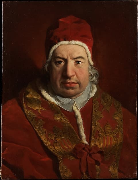 Pope Benedict XIV (Prospero Lambertini, 1675–1758), by Pierre Hubert Subleyras