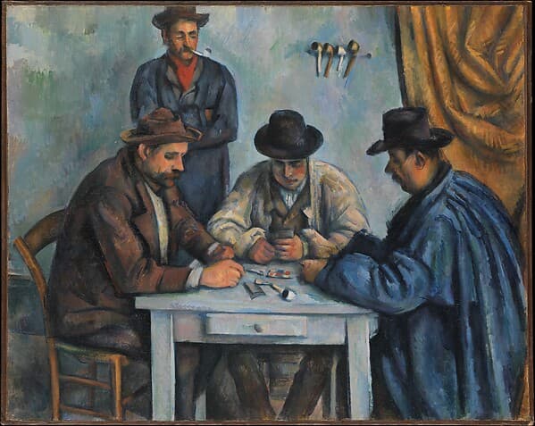 The Card Players, by Paul Cézanne