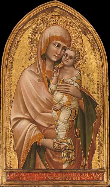 Madonna and Child, by Guariento di Arpo