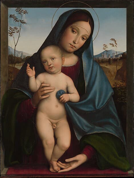 Madonna and Child, by Francesco Francia