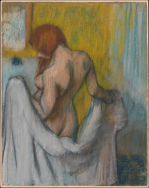 Woman with a Towel, by Edgar Degas