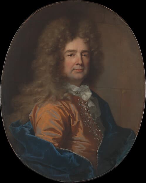 Portrait of a Man, by Hyacinthe Rigaud
