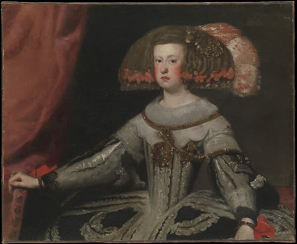 Mariana of Austria (1634–1696), Queen of Spain, by Velázquez