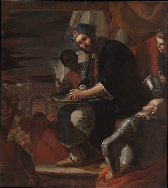 Pilate Washing His Hands, by Mattia Preti (Il Cavalier Calabrese)