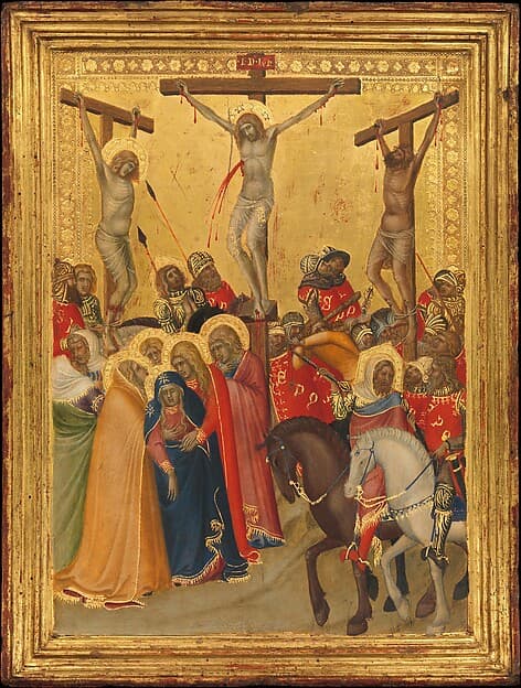 The Crucifixion, by Pietro Lorenzetti