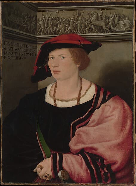 Benedikt von Hertenstein (born about 1495, died 1522), by Hans Holbein the Younger