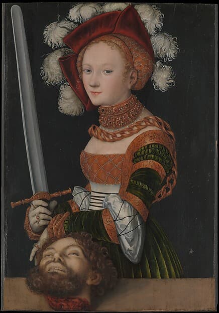 Judith with the Head of Holofernes, by Lucas Cranach the Elder