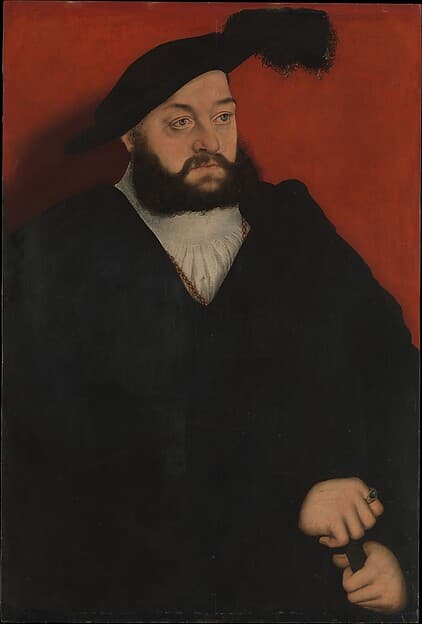 Johann (1498–1537), Duke of Saxony, by Lucas Cranach the Elder