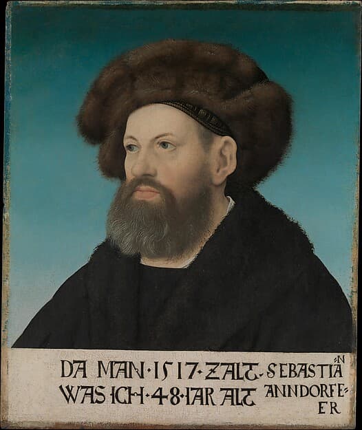 Sebastian Andorfer (1469–1537), by Hans Maler