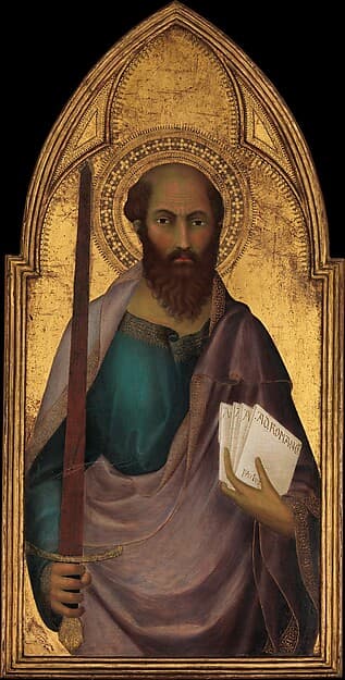 Saint Paul, by Lippo Memmi (Filippo di Memmo)