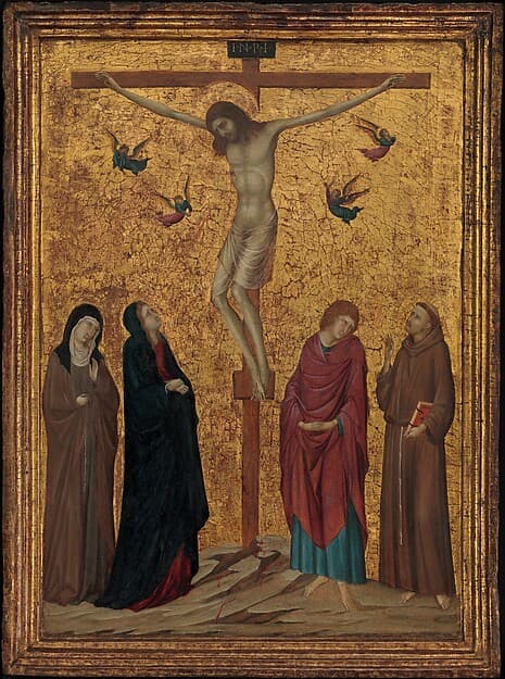The Crucifixion, by Ugolino da Siena