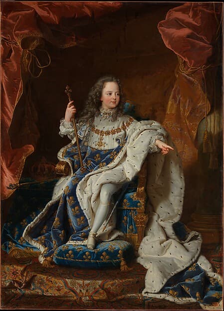 Louis XV (1710–1774) as a Child, by Hyacinthe Rigaud