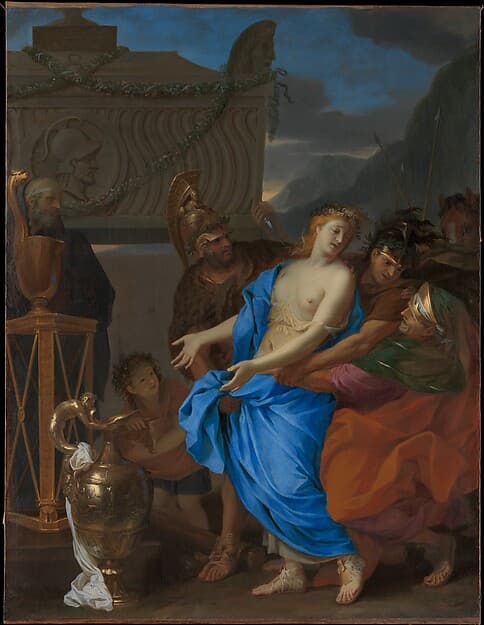 The Sacrifice of Polyxena, by Charles Le Brun