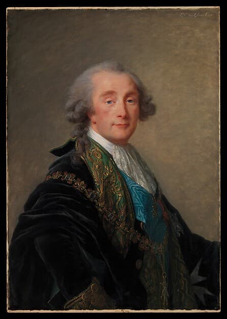 Alexandre Charles Emmanuel de Crussol-Florensac (1743–1815), by Elisabeth Louise Vigée Le Brun