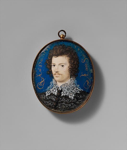 Portrait of a Young Man, Probably Robert Devereux (1566–1601), Second Earl of Essex, by Nicholas Hilliard