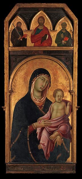 Madonna and Child, by Segna di Buonaventura