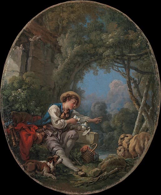 The Dispatch of the Messenger, by François Boucher