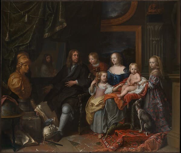 The Jabach Family, by Charles Le Brun