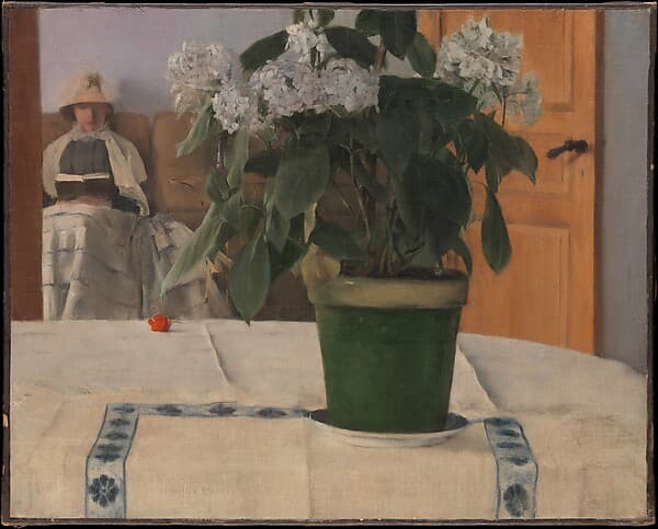 Hortensia, by Fernand Khnopff