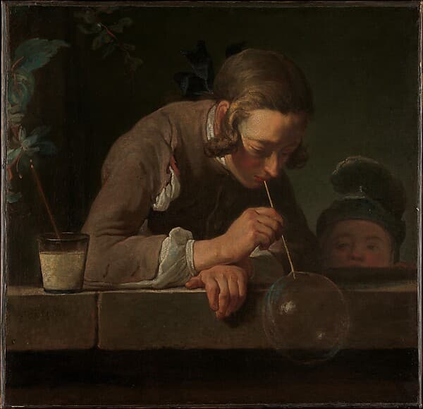 Soap Bubbles, by Jean Siméon Chardin