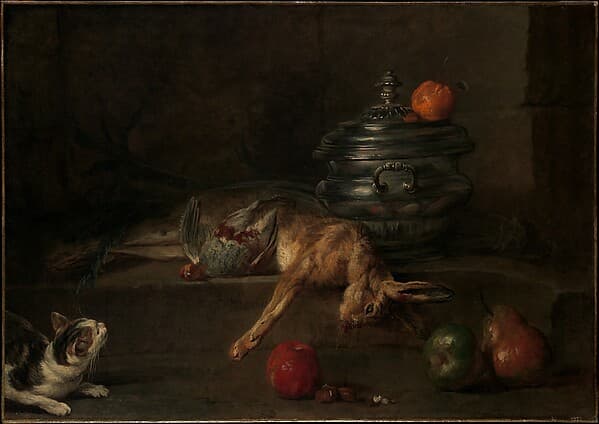 The Silver Tureen, by Jean Siméon Chardin