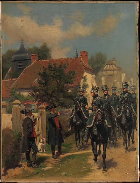 Gendarmes d'Ordonnance, by Edouard Detaille