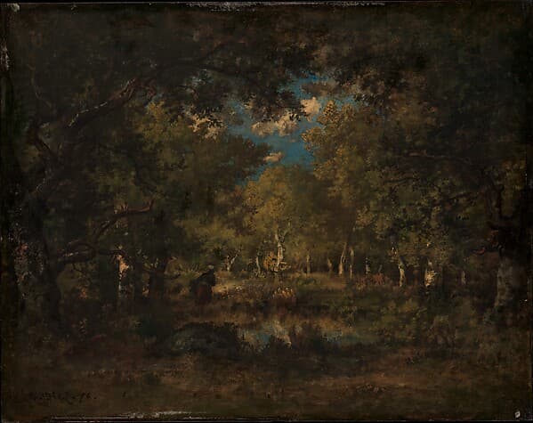 The Forest of Fontainebleau, by Narcisse-Virgile Diaz de la Peña