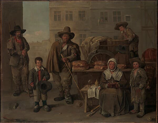 The Baker's Cart, by Jean Michelin