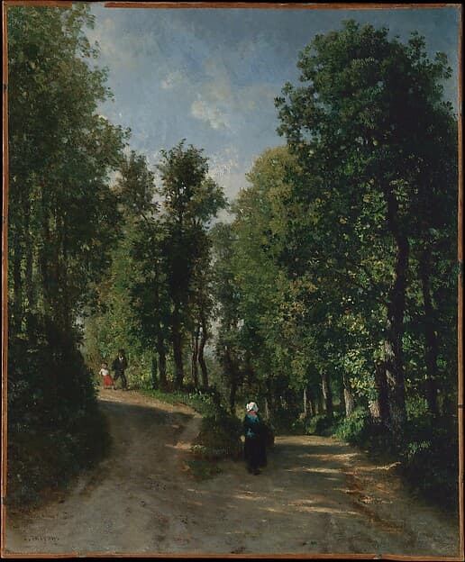 Road in the Woods, by Constant Troyon