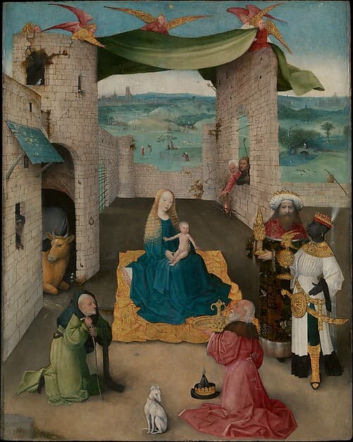 The Adoration of the Magi, by Hieronymus Bosch