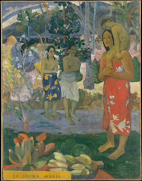 Ia Orana Maria (Hail Mary), by Paul Gauguin
