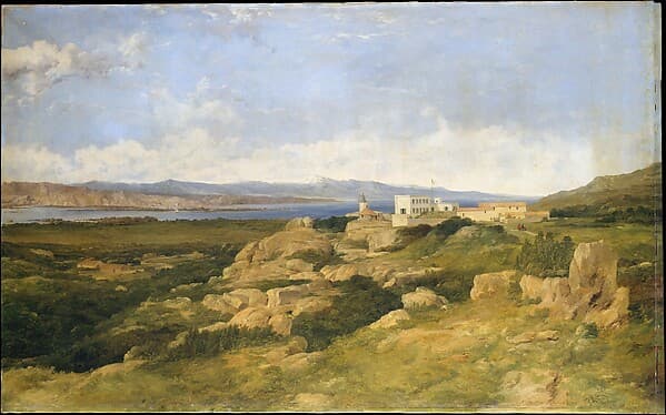 General Garibaldi's Residence at Caprera, by Frederick Richard Lee