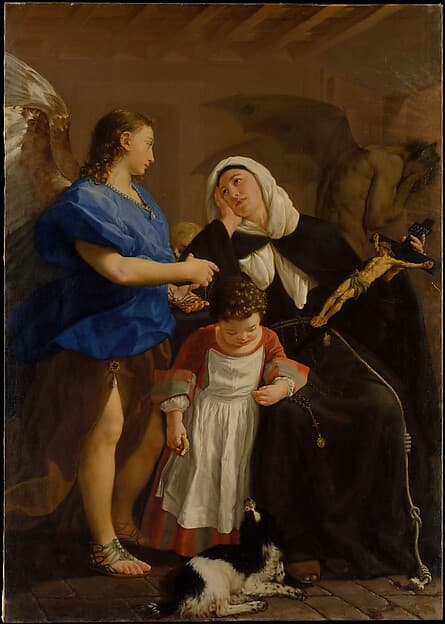 Saint Margaret of Cortona, by Gaspare Traversi