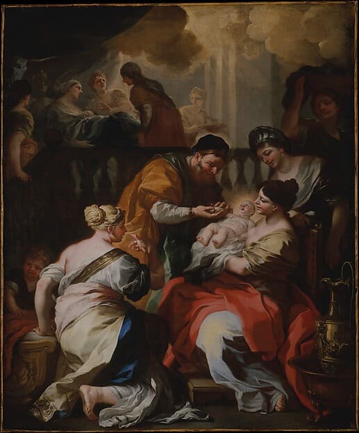 The Birth of the Virgin, by Francesco Solimena