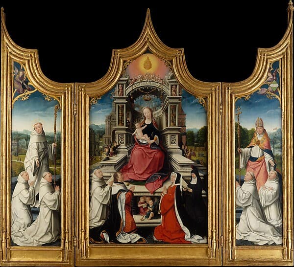 The Cellier Altarpiece, by Jean Bellegambe