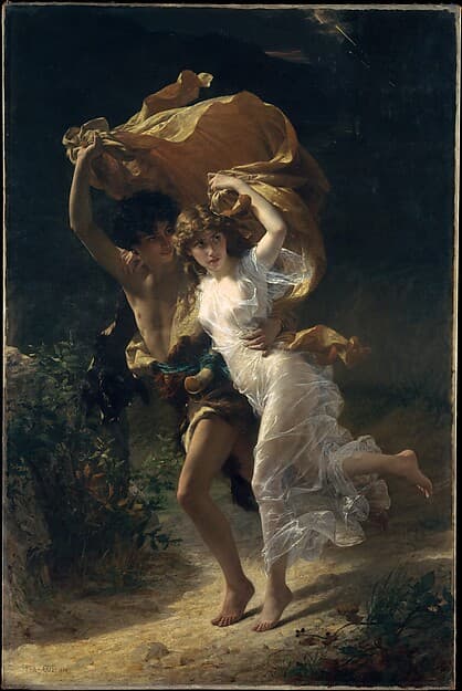 The Storm, by Pierre-Auguste Cot