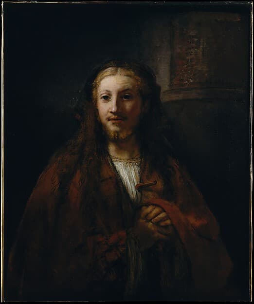 Christ with a Staff, by Rembrandt