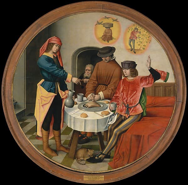 Joseph Interpreting the Dreams of His Fellow Prisoners, by Master of the Story of Joseph
