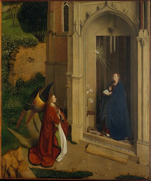 The Annunciation, by Petrus Christus