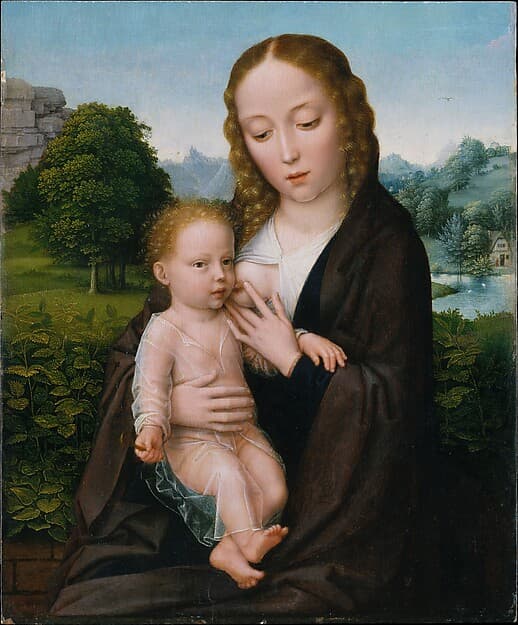 Virgin and Child, by Gerard David