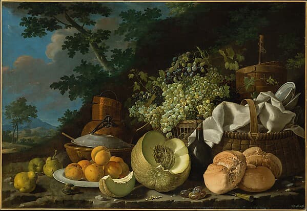 The Afternoon Meal (La Merienda), by Luis Meléndez